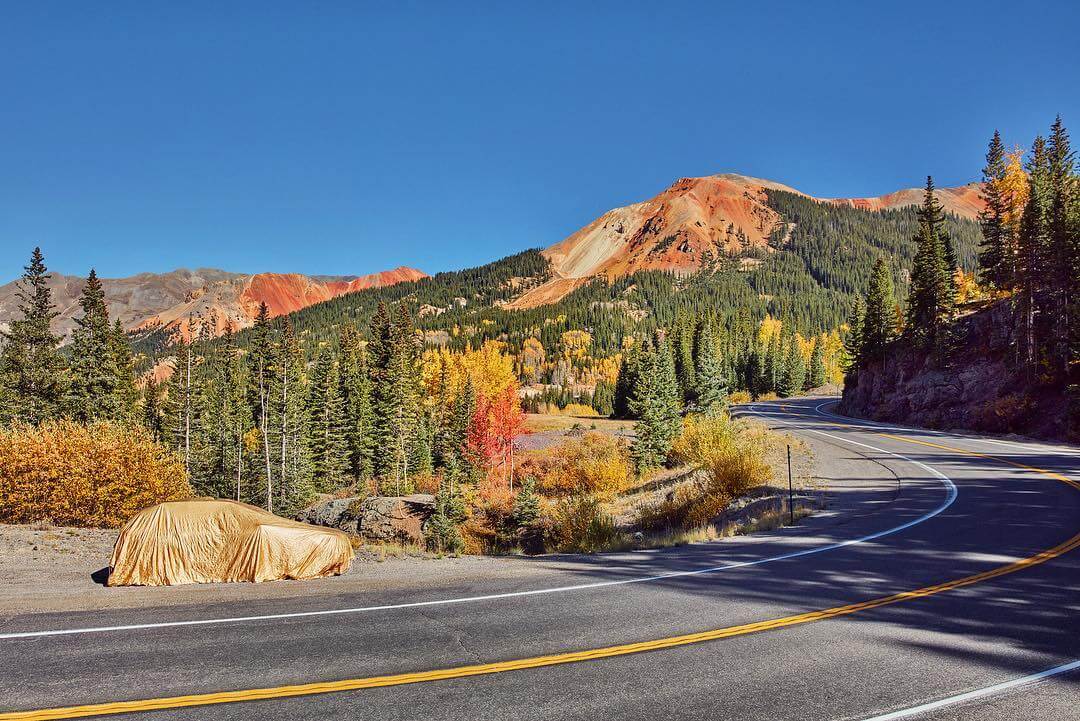 Million Dollar Highway of San Juan Skyway - Colorado