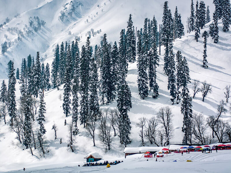 Gulmarg Ski Resort, Kashmir, India