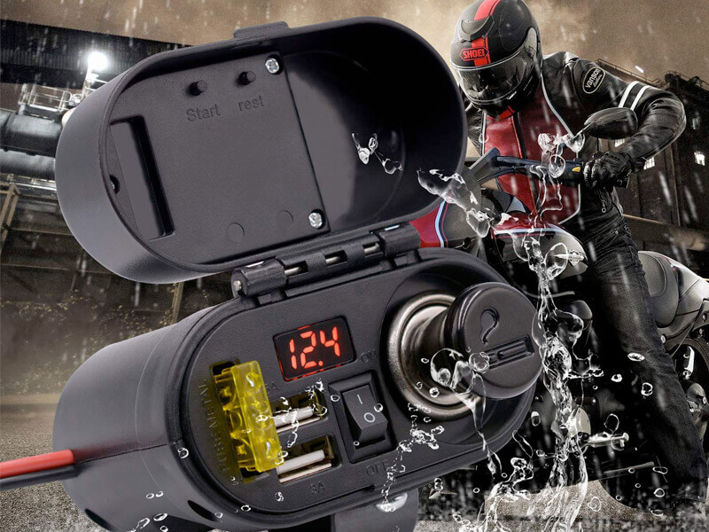 USB Charger for Motorcycle