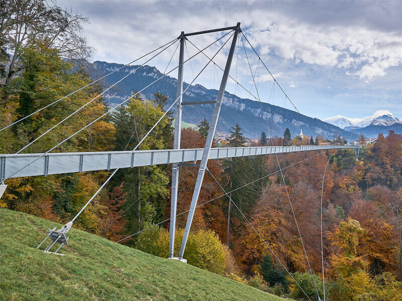 Ravishing Panoramabrucke Sigriswil in Interlaken, Switzerland